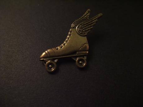 Rollerskate met vleugels (sportief bewegen)